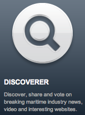 Maritime News Discoverer Logo Maritime News Discoverer Logo