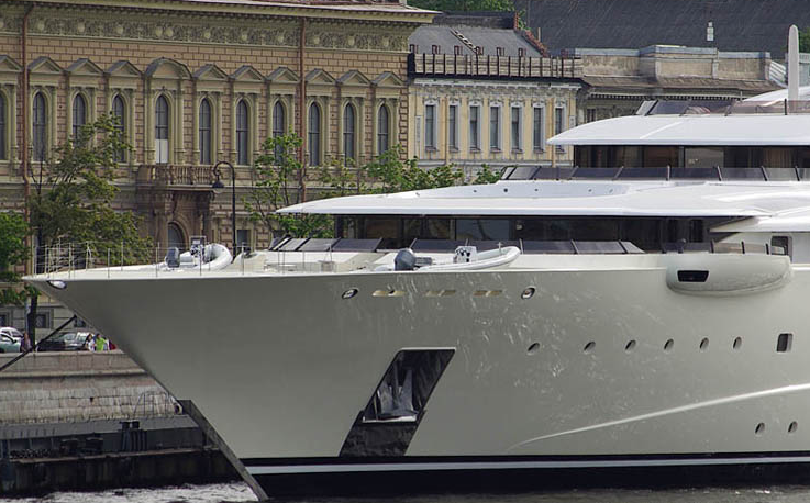 Roman Abramovich\'s Yacht Pelorus