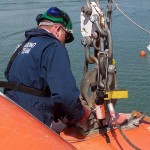 service hook outside boat