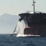 TP52 vs tanker