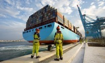 Elly Maersk Line shipping containership
