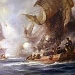 USS Enterprise Tripolitan Corsair Tripoli barbary war painting