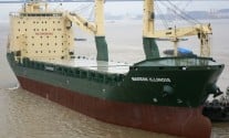 MAERSK ILLINOIS, one of the two vessels which will be operated in the Maersk-Rickmers partnership under US flag.  Photo via Rickmers-Linie