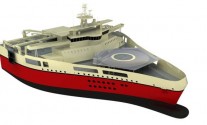 The Ramform W class seismic vessel