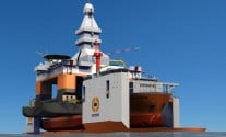 An illustration of the newbuild Dockwise Vanguard courtesy Dockwise