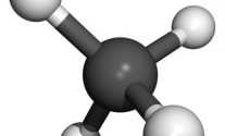 Methane molecule methane molecule natural gas CH4