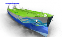 DNV's concept tanker design, "Triality". Image © DNV