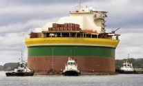 SMIT Tugs tow FPSO SSP Piranema. Photo: SMIT