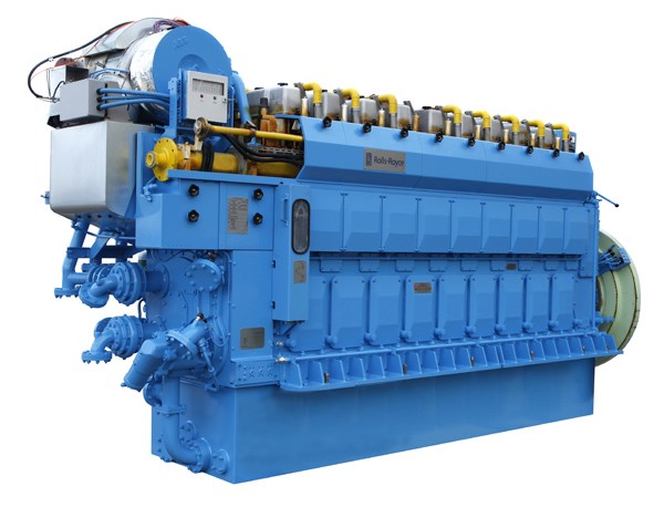 C Gas marine engine rolls royce LNG