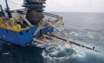 global 1200 subsea pipelaying pipelayer technip