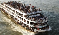 A file photo of of the MV Shariatpur 1 passenger ferry