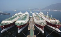 Feb 09 ship naming ceremonies-2 qatar gas lng ships HHI Hyundai heavy industries