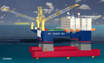 gustomsc flotel An illustration of GustoMSC's OCEAN500 semi-submersible flotel.