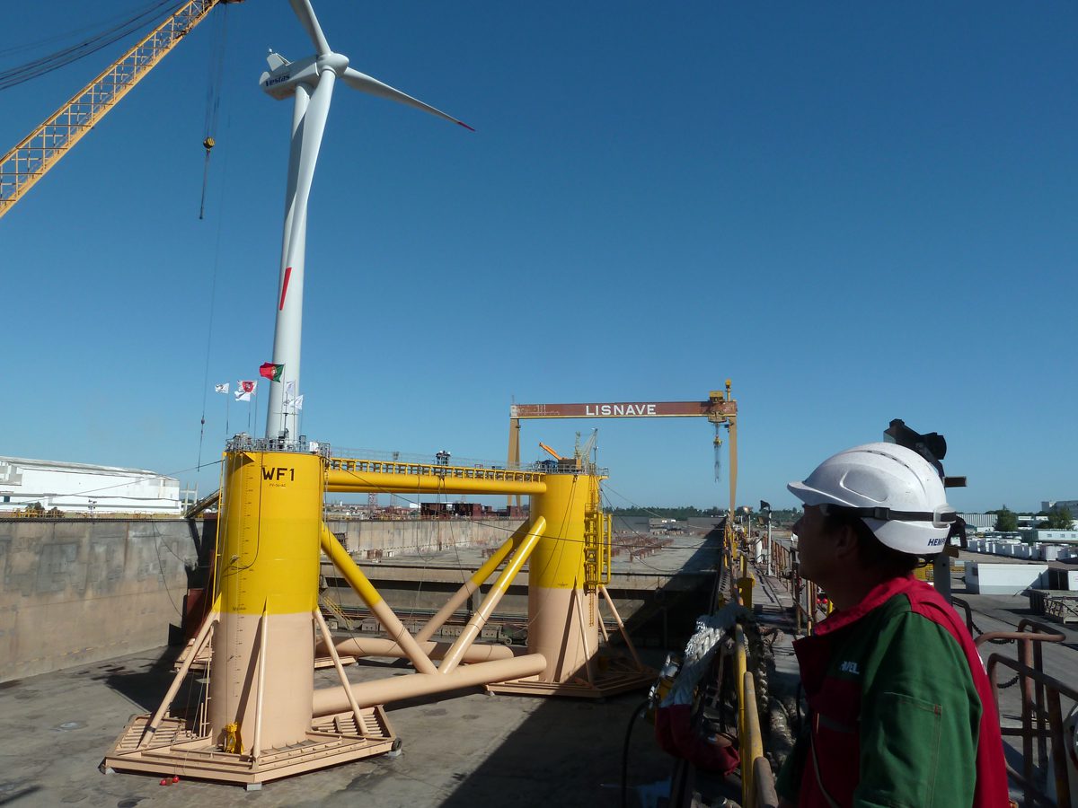 Portugal Installs First Floating Offshore Wind Turbine ...