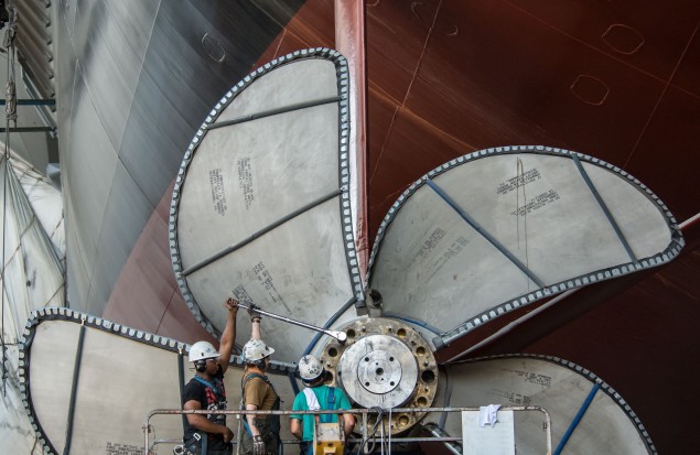 gerald r ford propeller