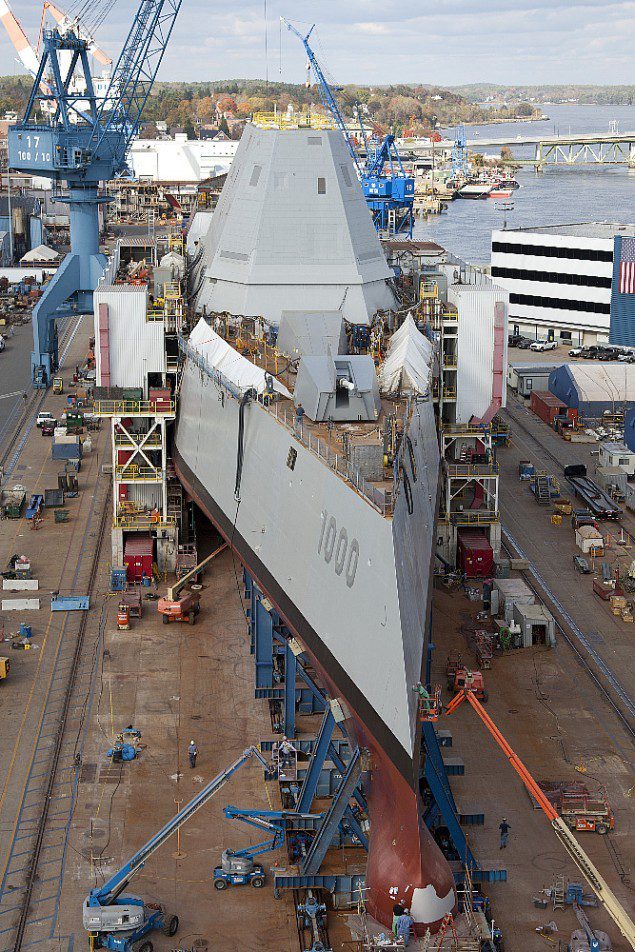 Image courtesy US Navy/General Dynamics Bath Iron Works/Michael C. Nutter