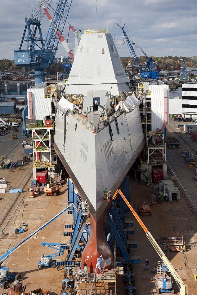 Image courtesy US Navy/General Dynamics Bath Iron Works/Michael C. Nutter