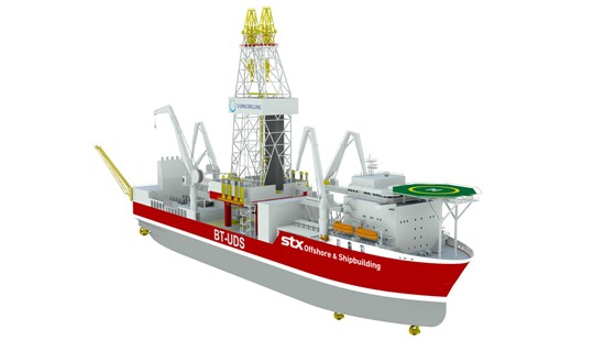 vantage drillship stx shipbuilding
