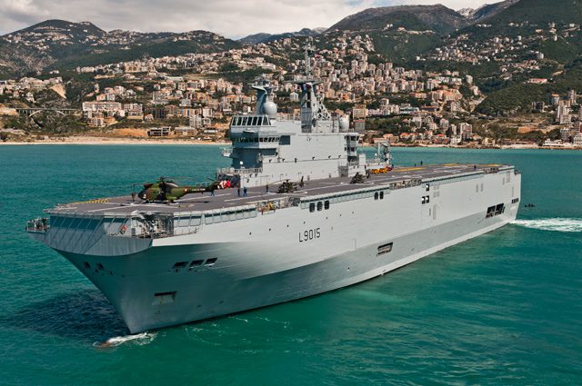 France Balks at Delivering New Warship to Russia