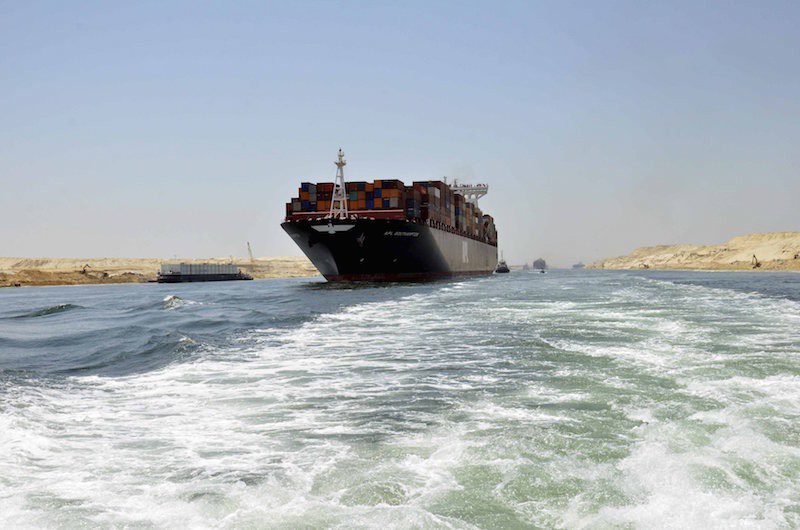 Suez Canal Set to Lose $10 Million from Ships Taking the Long Route