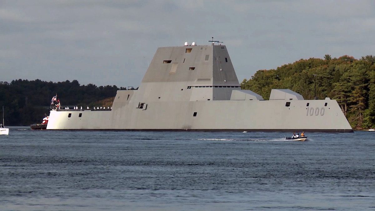 The U.S. Navy's Largest, Most Expensive, and Most Advanced Destroyer