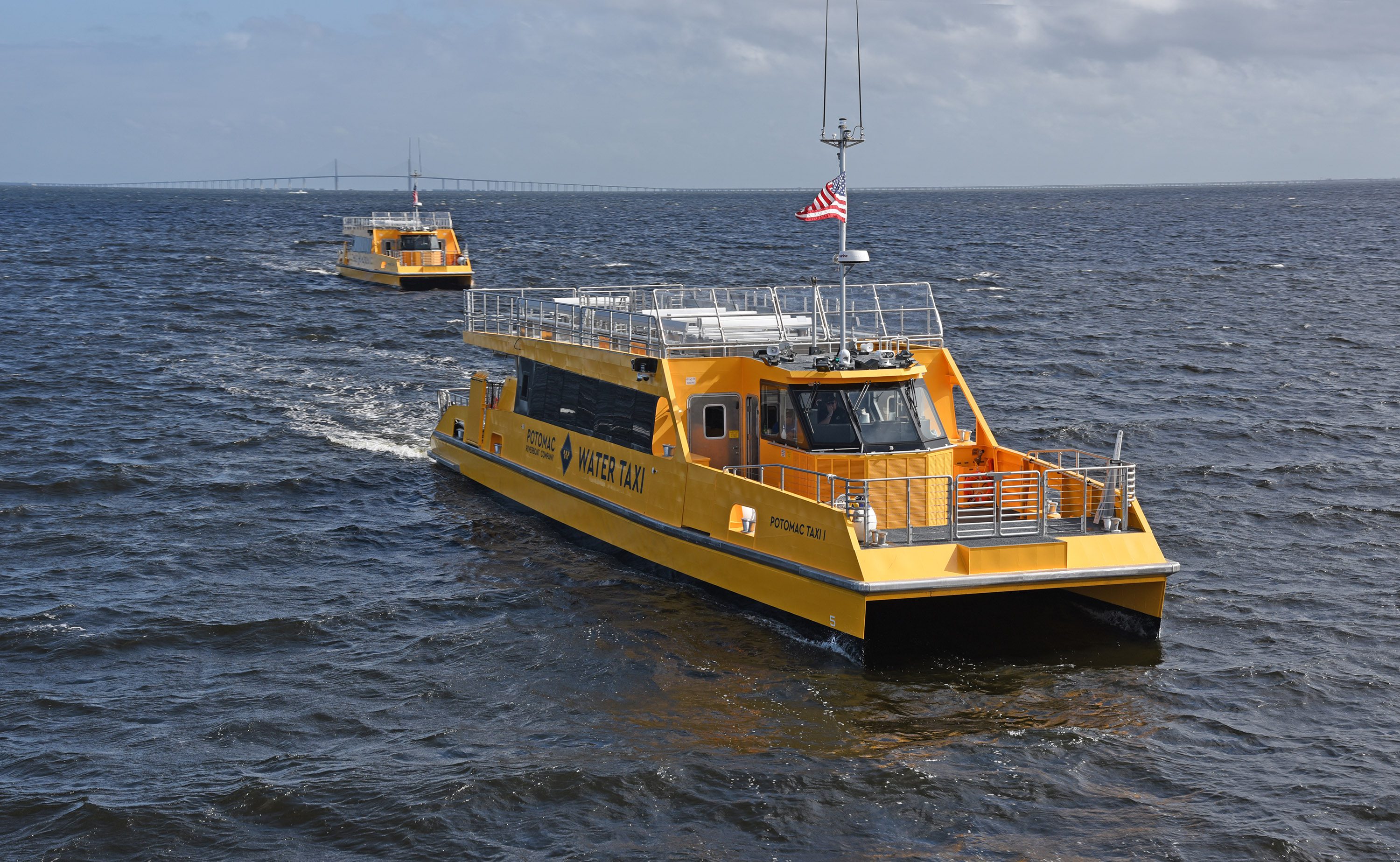 Metal Shark Delivers First Two Potomac Riverboat Company Passenger Vessels
