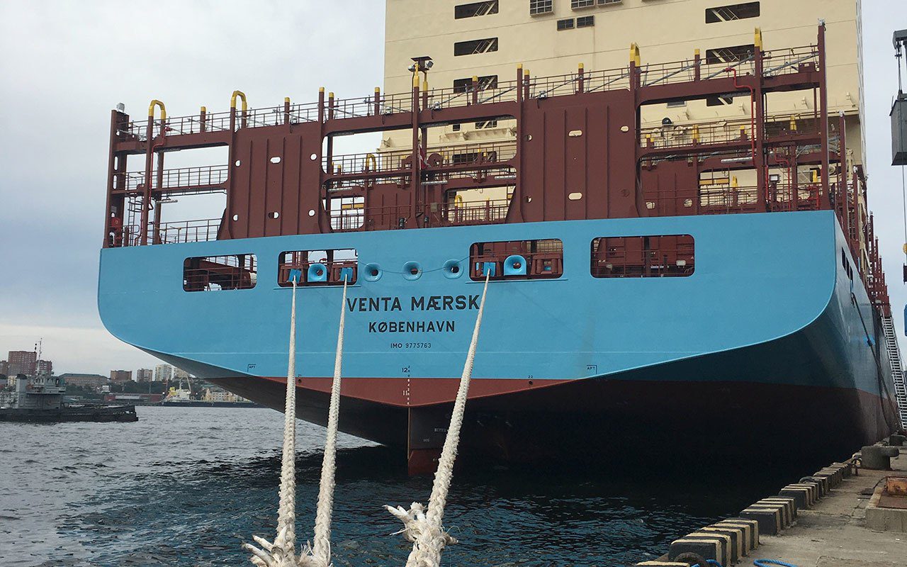 venta maersk northern sea route completed