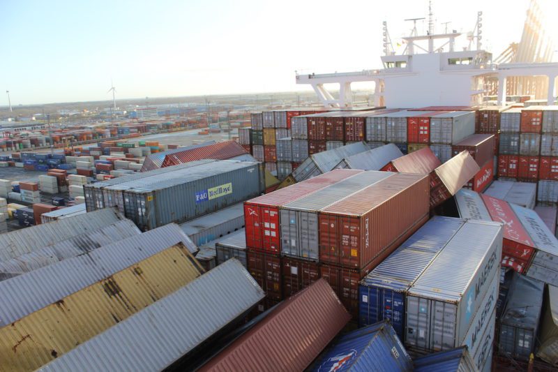 msc zoe loses containers north sea