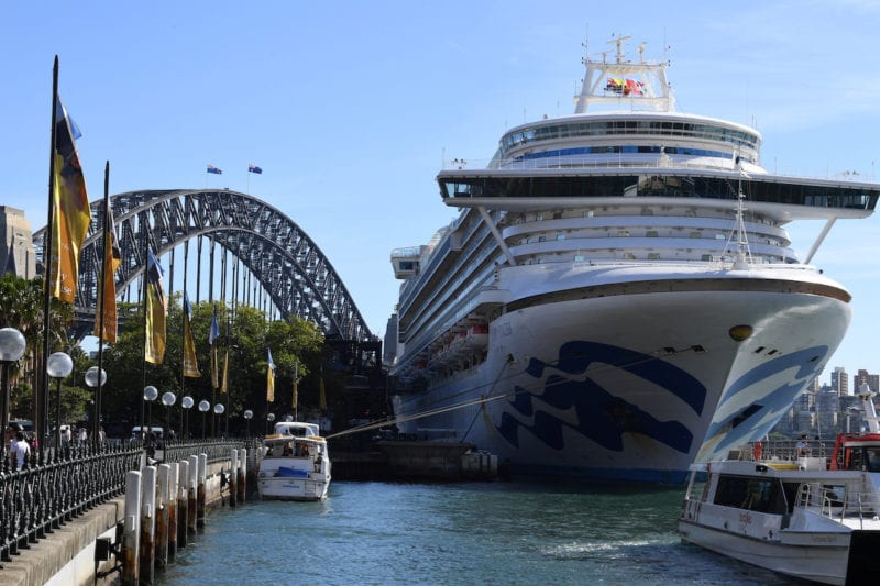 Australian Cruise Becomes Nation's Worst Coronavirus Cluster