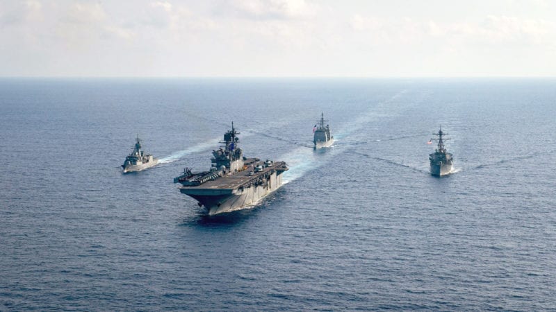 High-Seas Energy Fight Off Malaysia Draws UNITED STATE, Chinese Warships