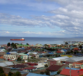 Punta Arenas - Town on the Strait of Magellan
