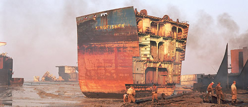 Edward Burtynsky - Shipbreaking images