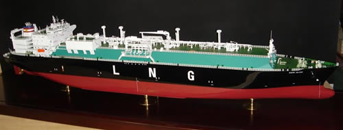 LNG Tanker - Ship Model
