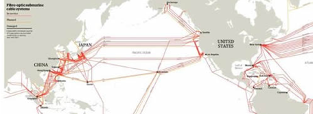 Under-Sea Cable Map