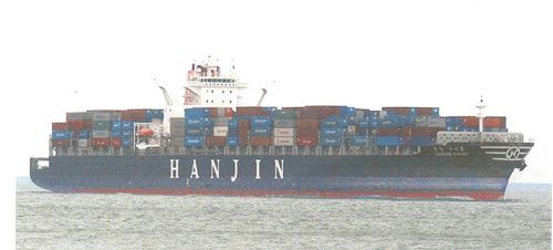 hanjin boxship