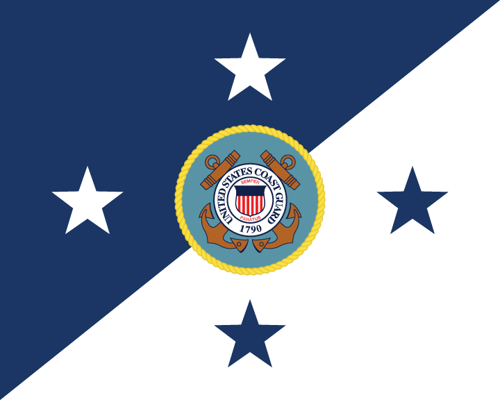 USCG flag of commandant