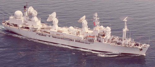 Spy Ship USNS Vandenburg
