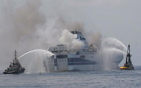 vincenzo florio ferry fire