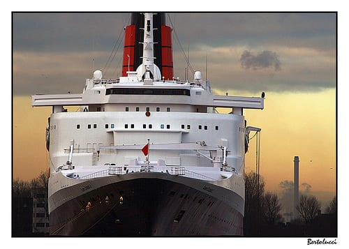 Cunard Ocean Liner Queen Elizabeth 2