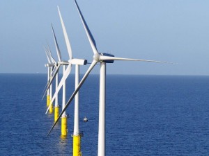 offshore wind farm turbine