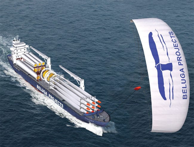 Kite Ship - Wind Powered