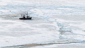 Russian Ship Smolninsky Stuck In Ice