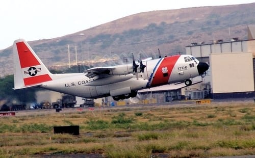 C-130 search plane