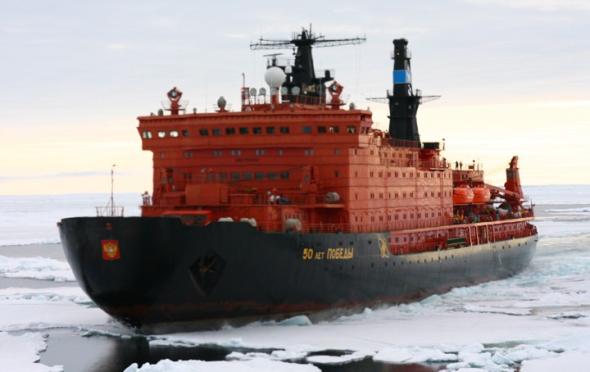 Russian Icebreaker to Take Olympic Torch to North Pole