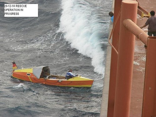 Incident Photos – Amver’s final rescue of 2010