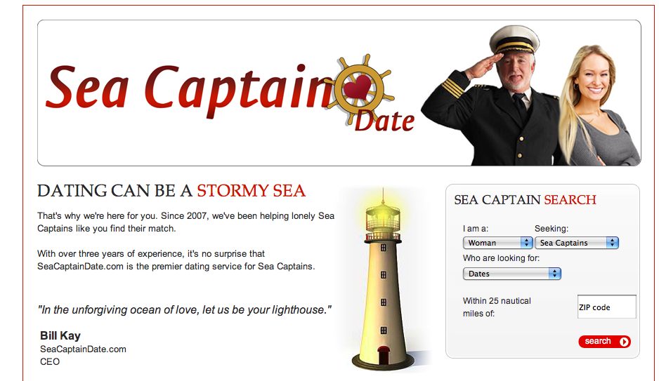 sea captain date