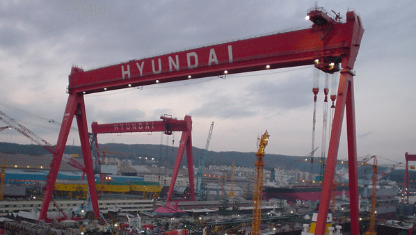 Hyundai Shipyard Crane