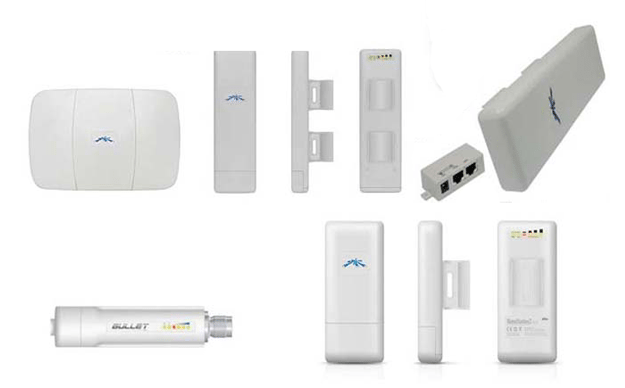 ubiquiti routers bullet and nanostation loco