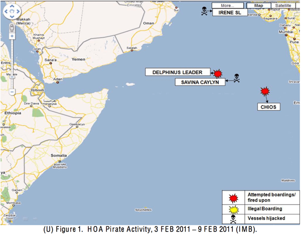 Weekly Piracy and Maritime Crime Update: 3 – 9 Feb