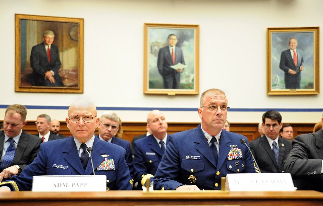 Coast Guard commandant testifies on budget to House subcommittee